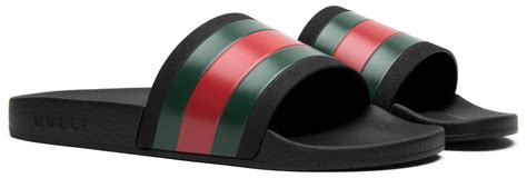 gucci pursuit slides womens black|Gucci slides saks fifth.